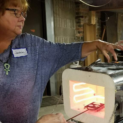 Jackie Baker Enamel Jewelry Instructor