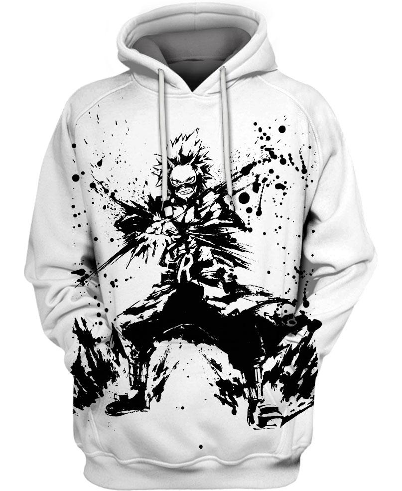 my hero academia kirishima hoodie