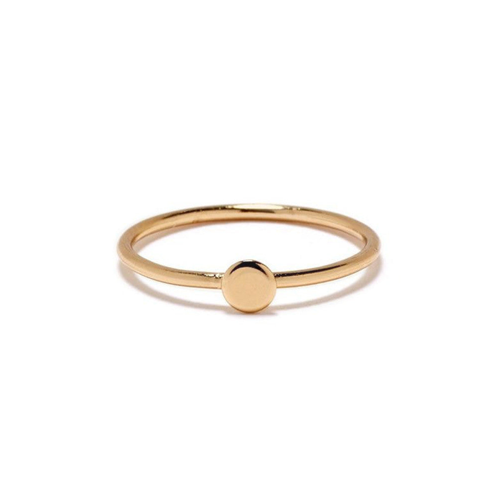 Tiny Circle Ring - Bing Bang Jewelry NYC