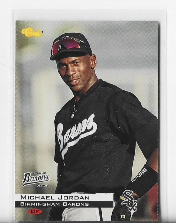 baseball michael jordan card