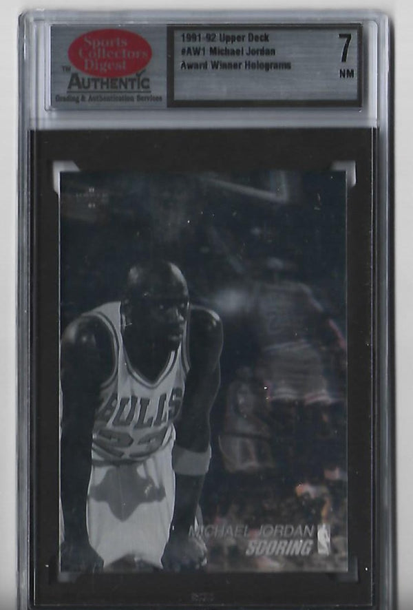 michael jordan hologram card