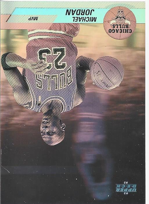 krystal passager Joseph Banks Michael Jordan 1992 Upper Deck Hologram Card #AW9 | Hollywood Collectibles