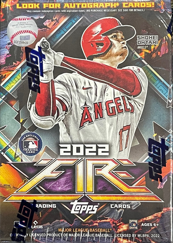 MLB 2022 TOPPS FIRE BASEBALL BLASTER 5箱-