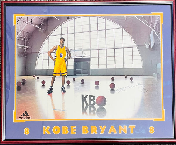 Kobe Bryant Signed Lakers Authentic Adidas Jersey (Panini COA)