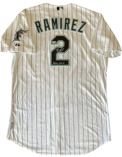 Hanley Ramirez Signed Miami Florida Marlins Jersey (Hollywood