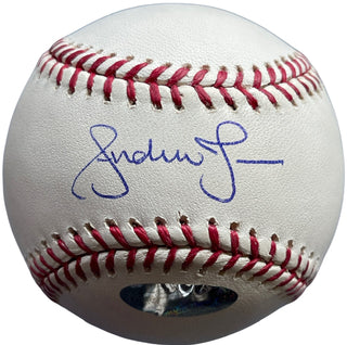 Andruw Jones Authentic Signed Baseball Autographed JSA.