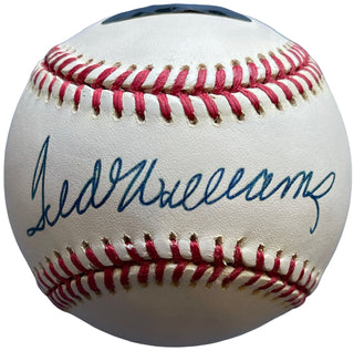 Ted Williams Signed Autographed Official American League Baseball JSA COA &  UDA