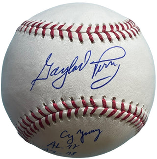 Tom Glavine Autographed Official Major League Baseball (JSA) HOF Inscription