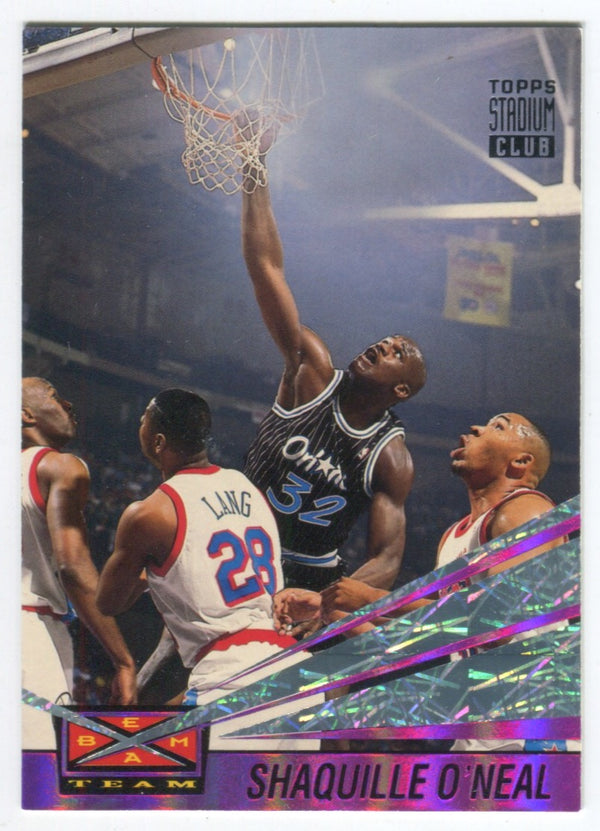 1993 Topps Stadium Club Beam Team #1 Shaquille O`Neal | Hollywood