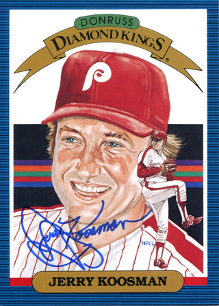 Jerry Koosman Autographed 1990 Pacific Card #88 (PSA)