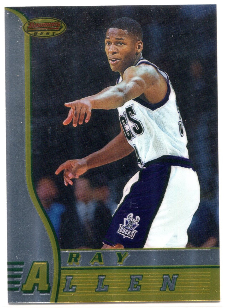 Ray Allen 1996 97 Bowman S Best Rookie Card Hollywood Collectibles