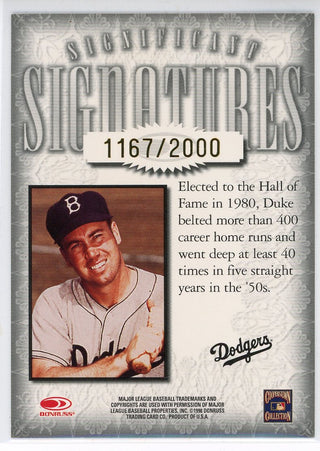 Ron Santo Autographed 2005 Donruss Signature Series Card #32