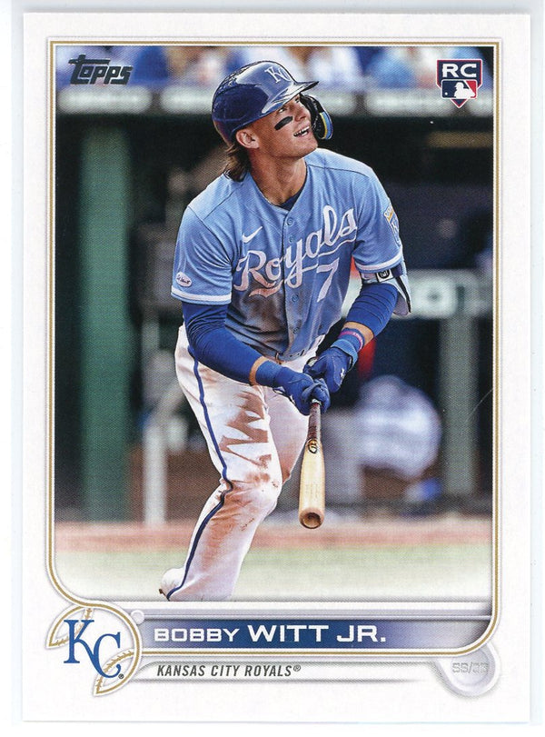 Kansas City Royals: Bobby Witt Jr. 2022 Batting - Officially