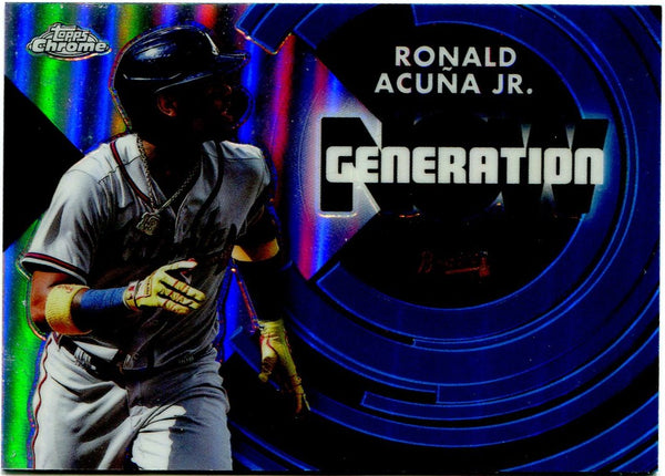 2022 Topps '87 Topps All-Star Relics #87ASR-RA Ronald Acuna Jr