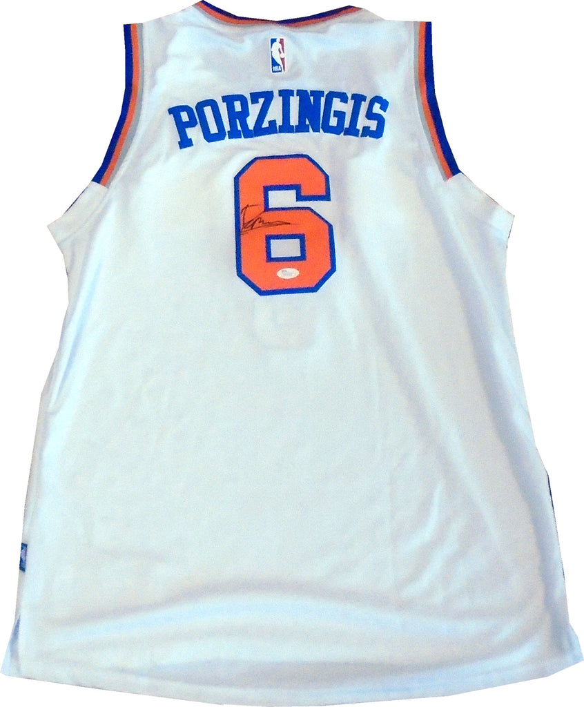 kristaps porzingis signed jersey