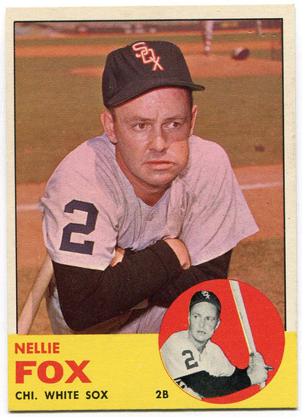 Nellie Fox 1963 Topps Card – Hollywood Collectibles