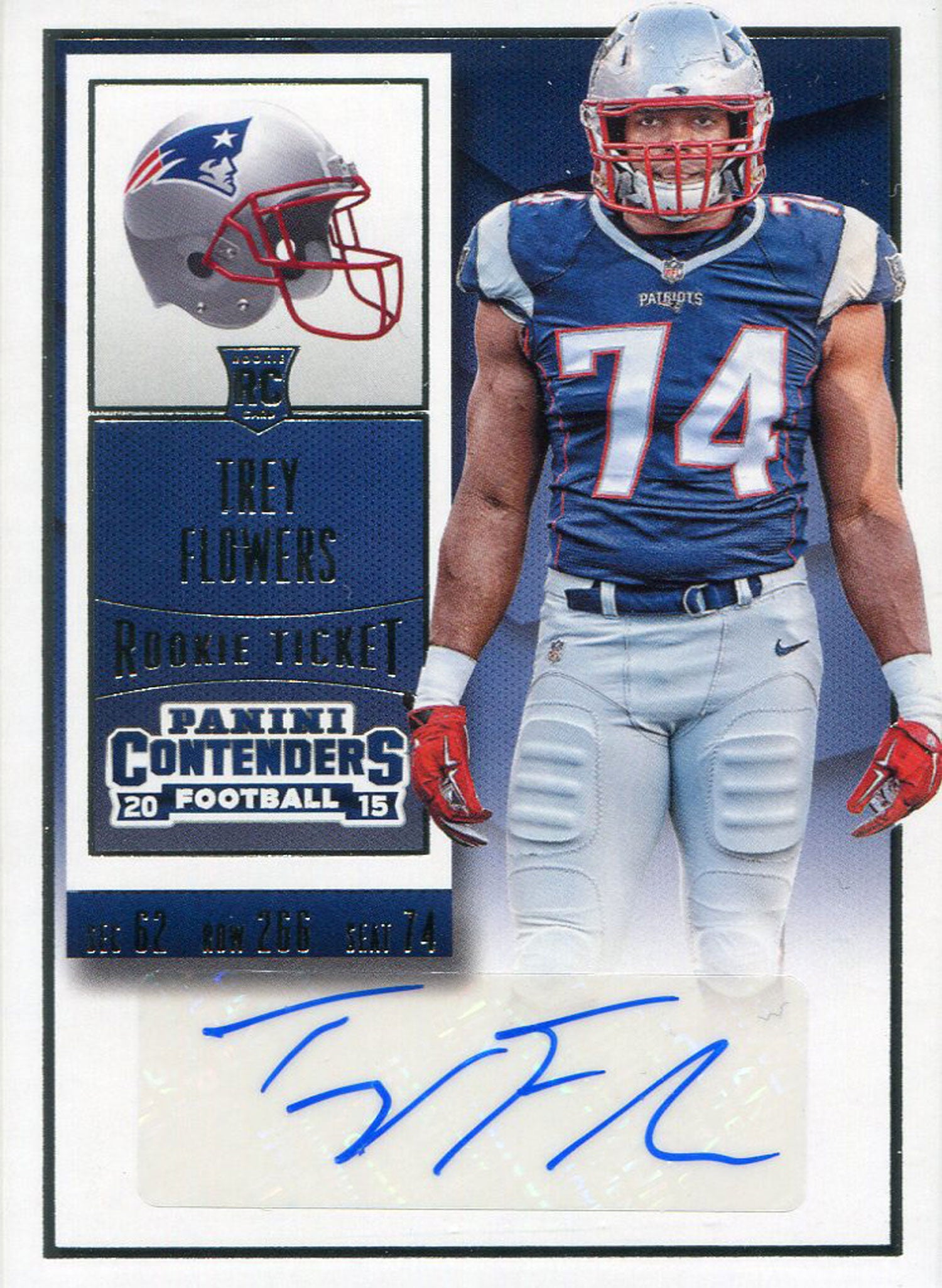 Trey Flowers Detroit Lions Fanatics Authentic Facsimile