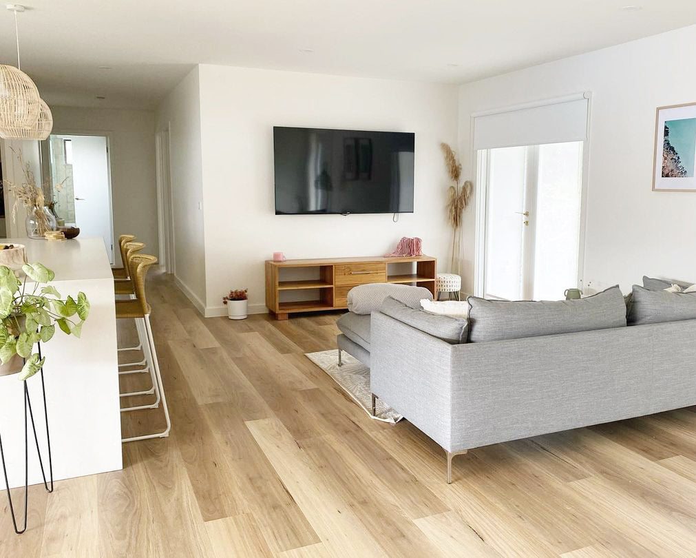 Hybrid Flooring in living room