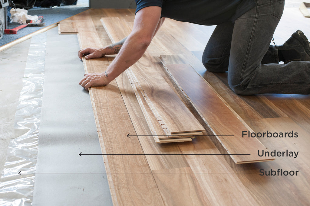 Floating floor boards installation guide