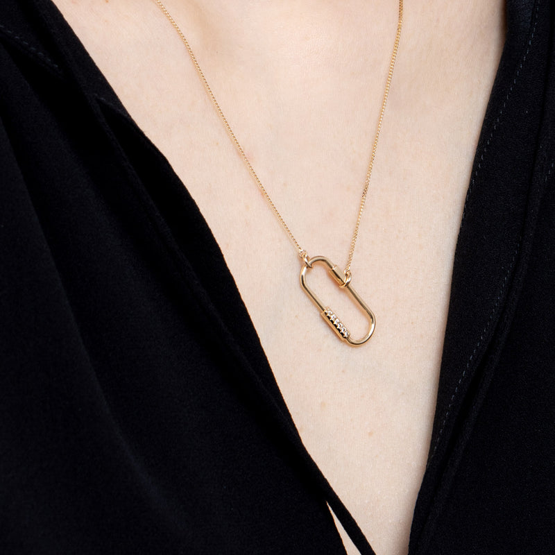 "Miró" Diamond Prism Necklace