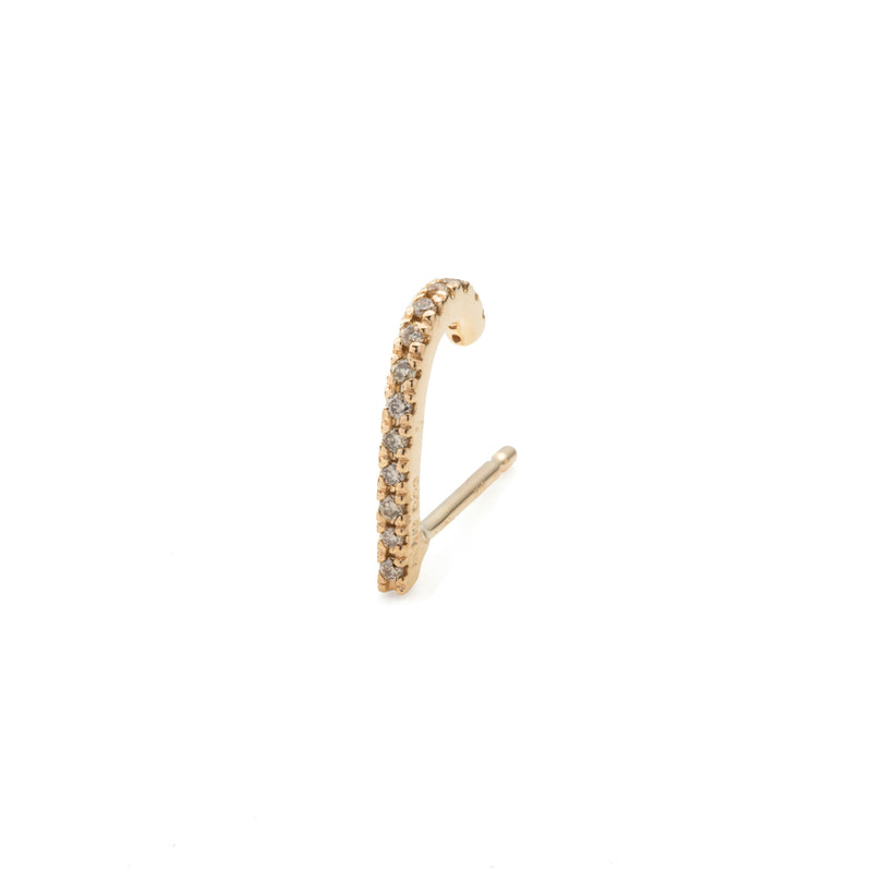 Inner Hook Diamond Earring S size – Hirotaka Official Online Store