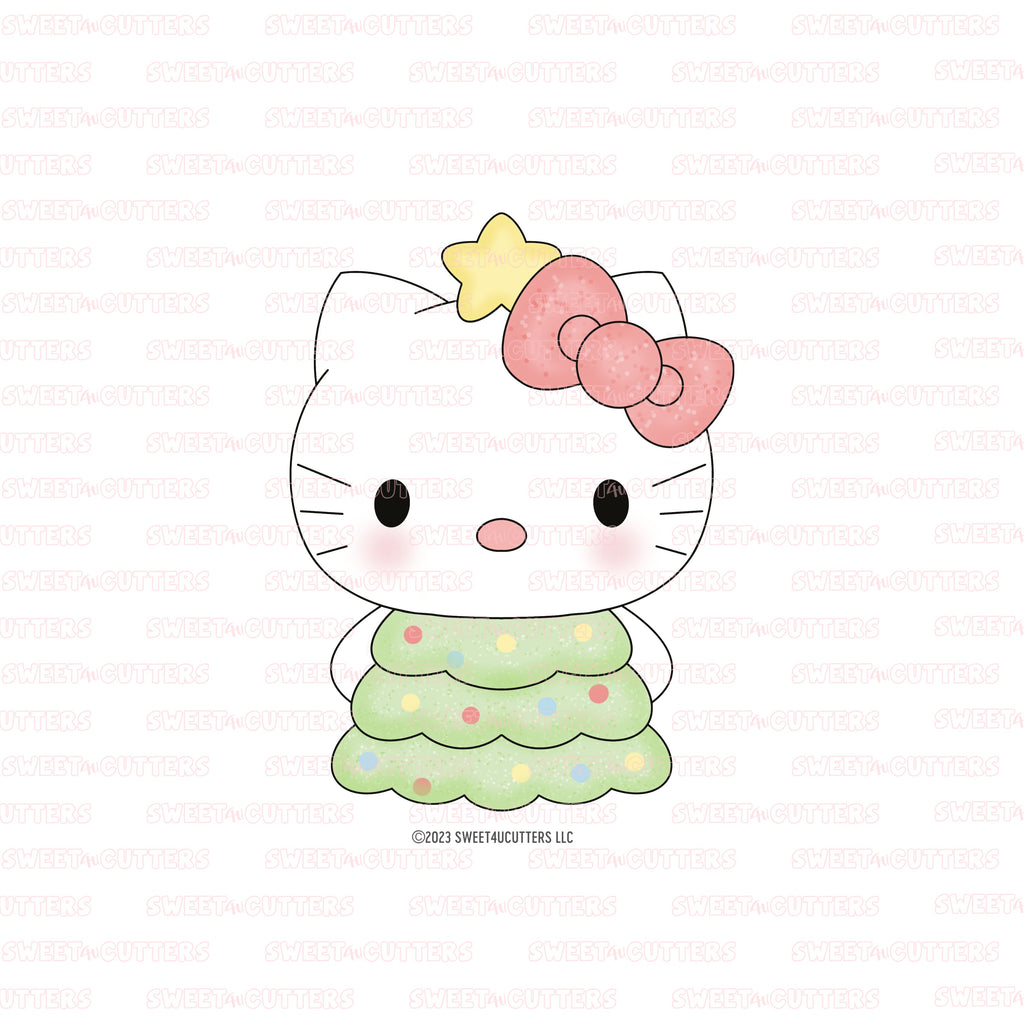 STL file straw topper hello kitty 👋・3D print model to download・Cults