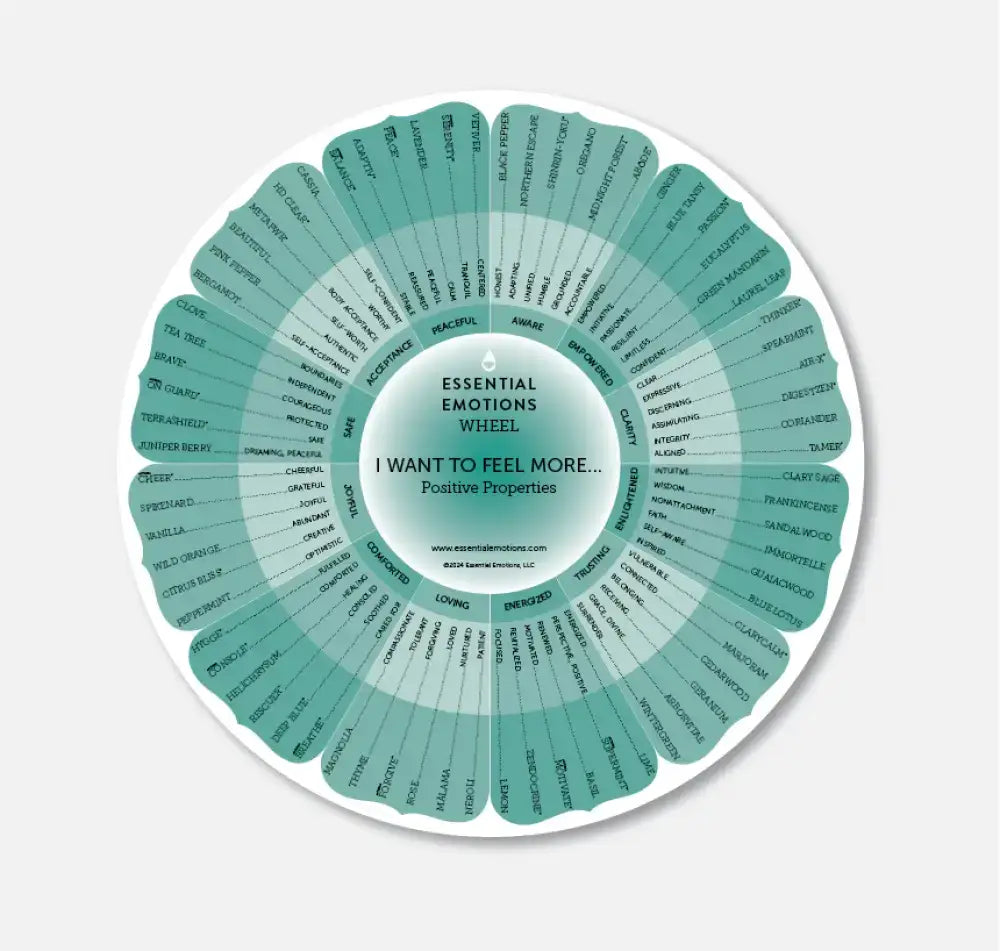 "Essential Emotions Wheel," 13th Edition