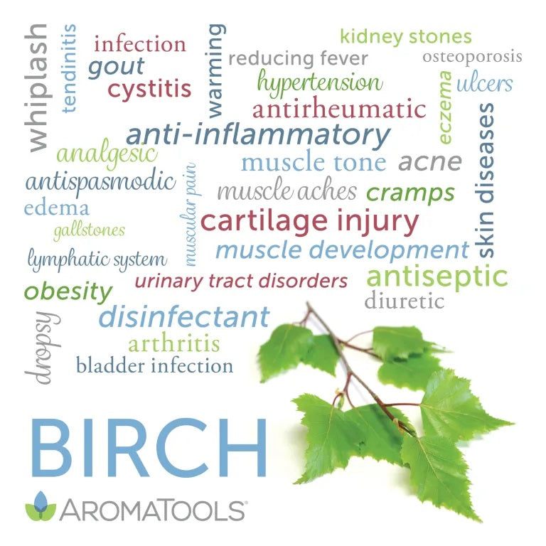 Birch essential oil common and other possible uses