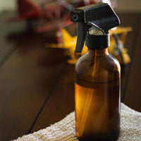 16 oz Amber Glass Bottle w/ Trigger Sprayer – Your Oil Tools