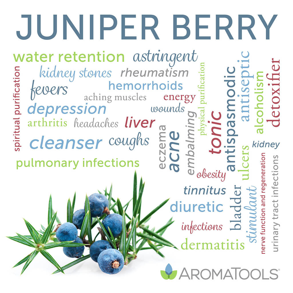 Juniper berry essential oil common and other possible uses