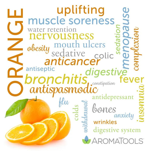 Orange essential oil common and other possible uses