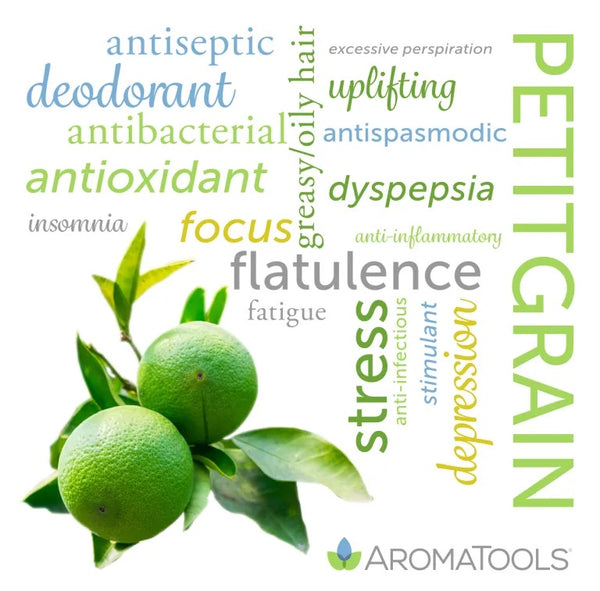 Petitgrain essential oil common and other possible uses