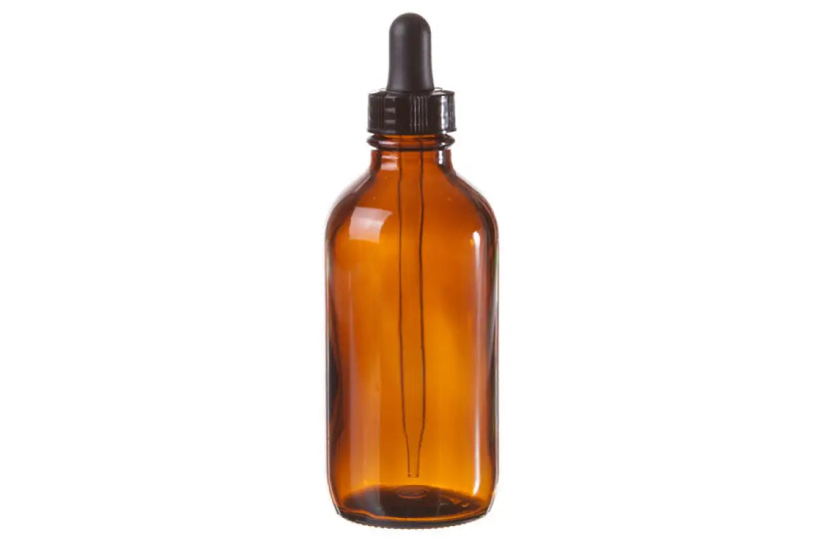 Amber Glass Bottles with Screw Cap - 1 oz | Mountain Rose Herbs