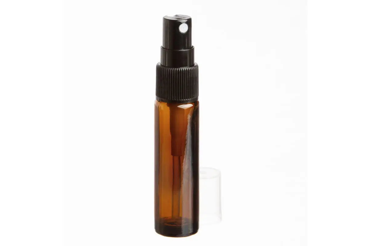 10ml SMALL Clear Glass Vial | Black Misting Spray Top | Refillable Bottle  Spray | Perfume Mist | Essential Oils Solutions | Liquid Creations