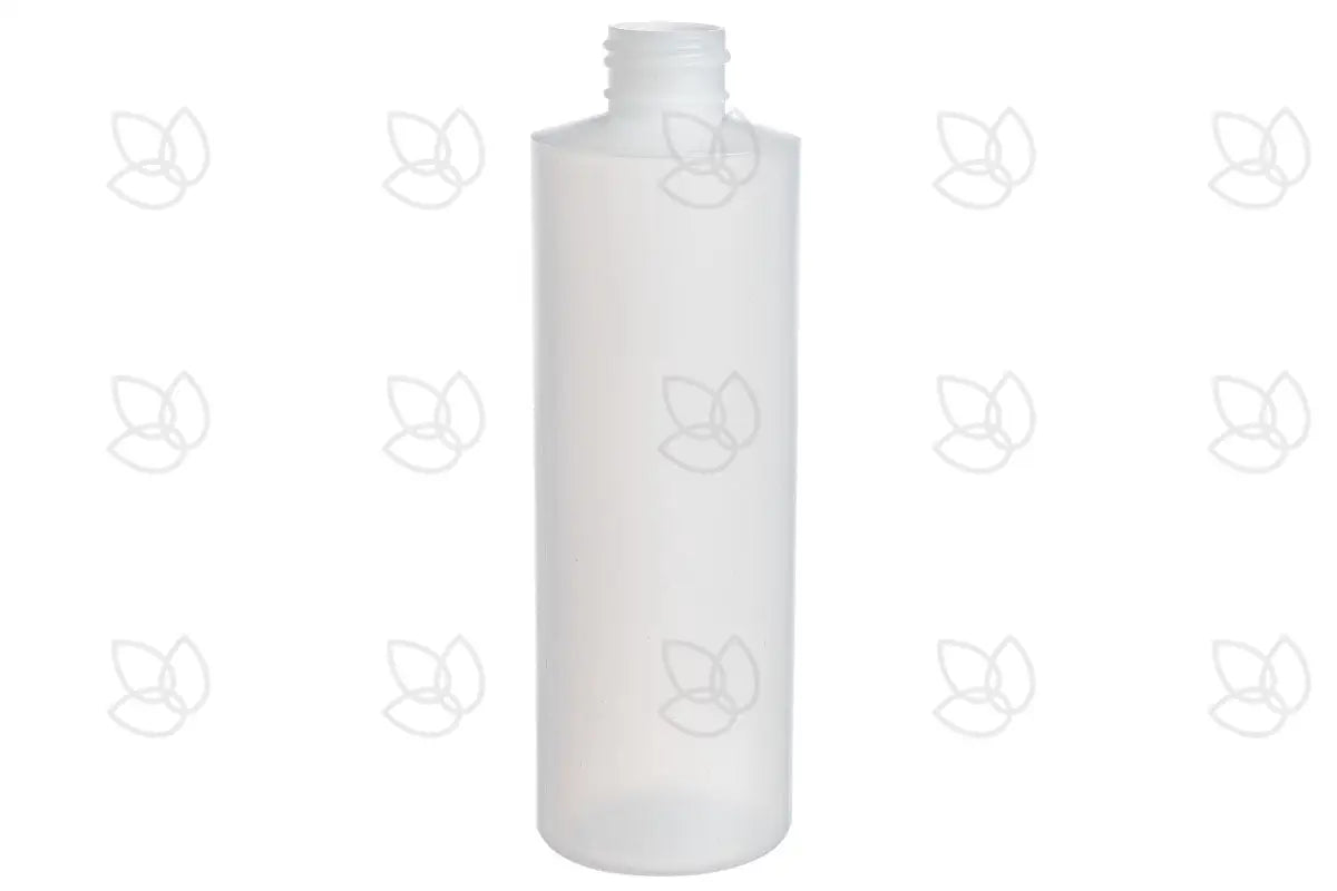 8 oz. Clear PET Boston Round Plastic Bottle (24-410 Neck Size) - AromaTools®