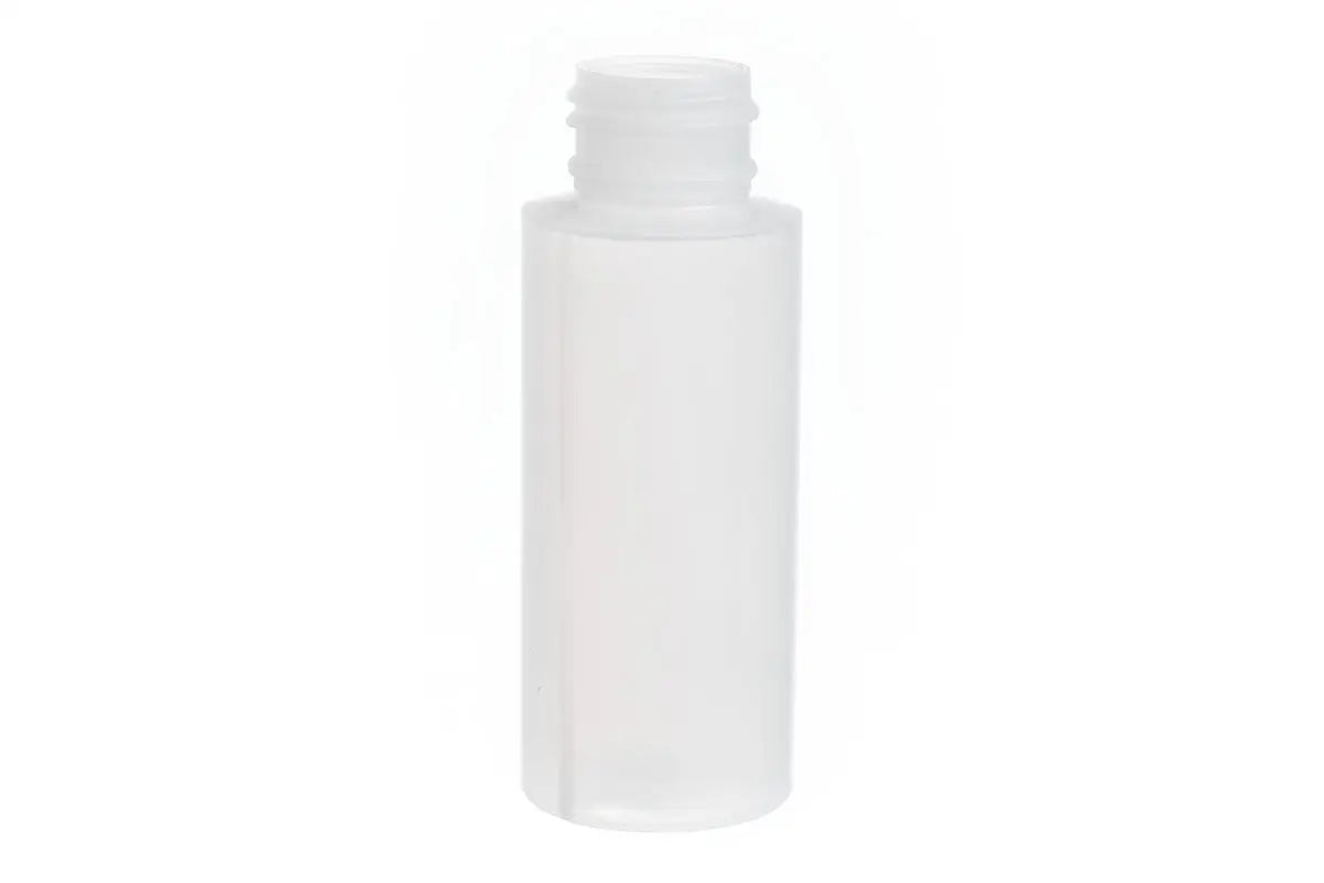 8 oz Natural-Colored Cosmo Round Plastic Bottle 24-410 HDPE