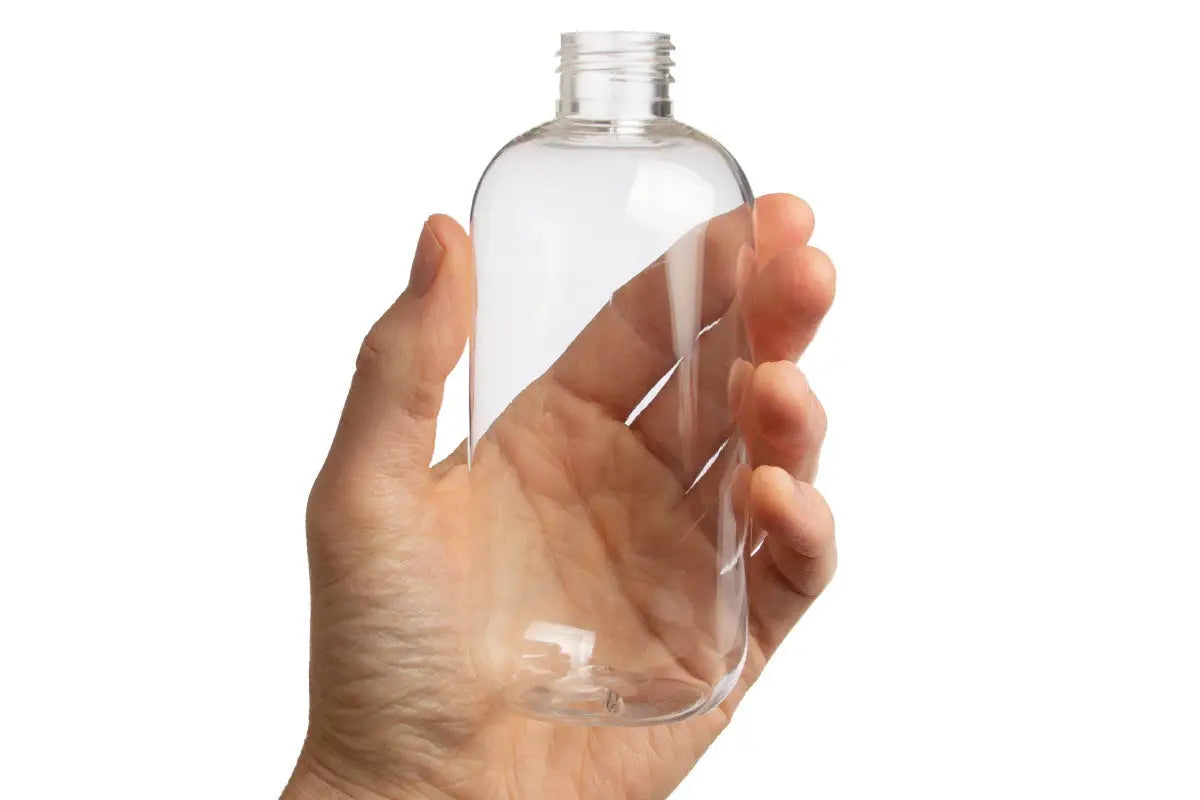 2 oz. Clear PET Plastic Bullet Bottle (20-410 Neck Size) - AromaTools®