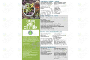 "The Essential Oil Kit for Simple Solutions" Digital Tear Pad - AromaTools®