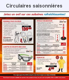 Circulaire saisonnière