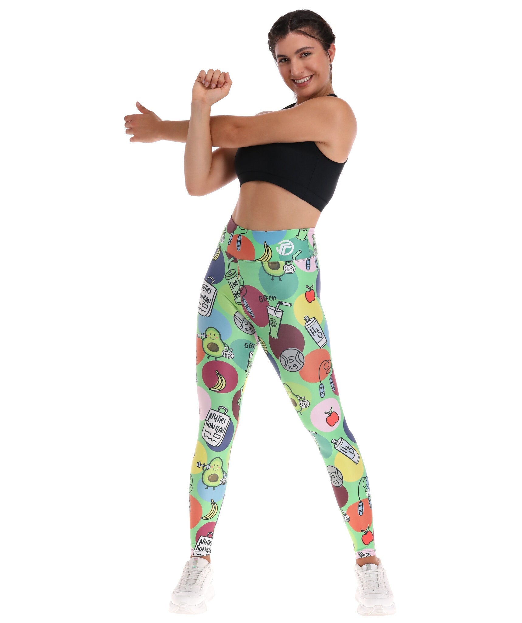 Leggins Deportivos Mujer Lila Liso - TFIT PRO 959