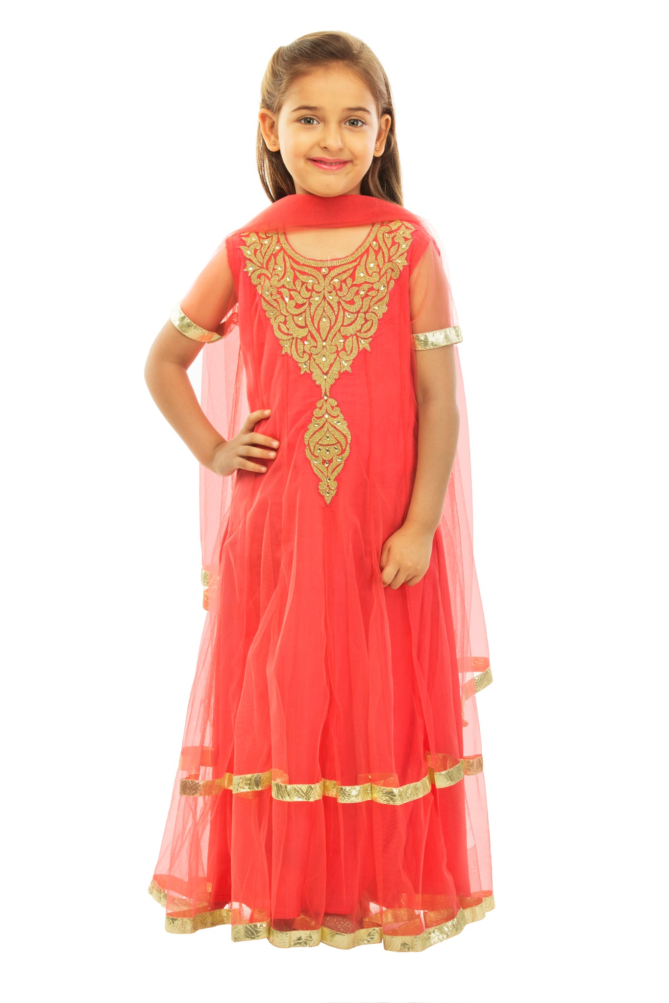 anarkali suit for girls