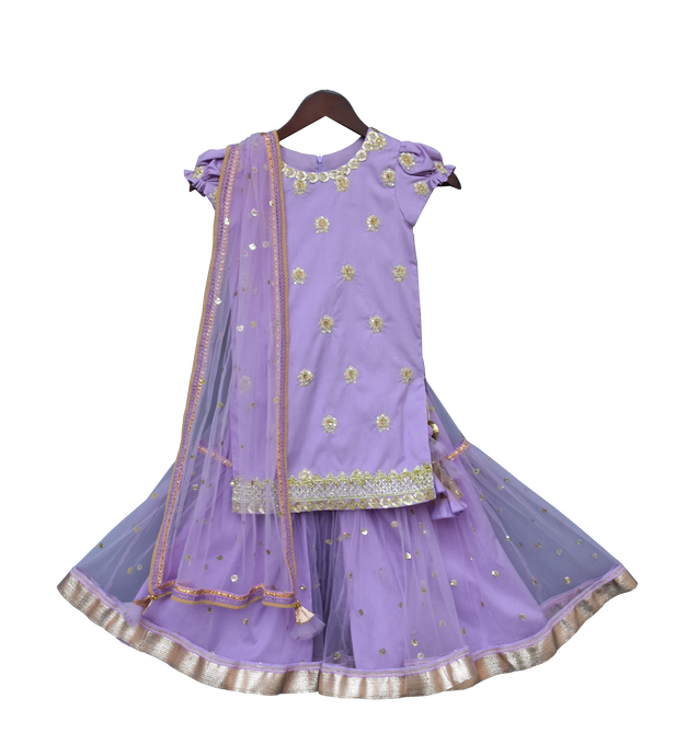 baby girl sharara suit