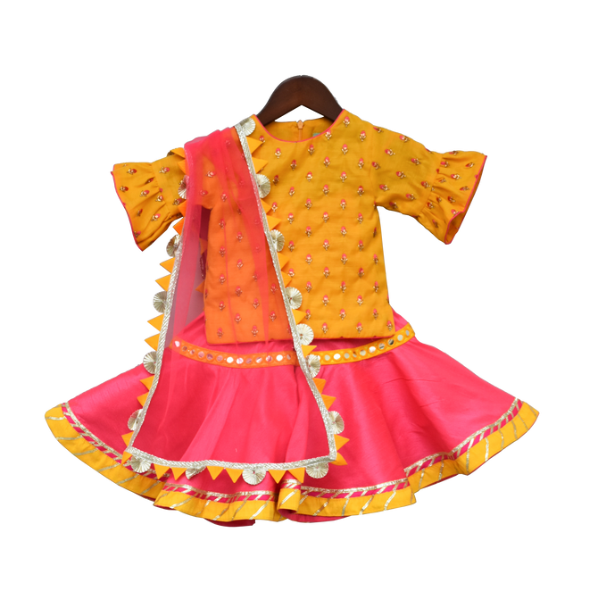 sharara suit for baby girl