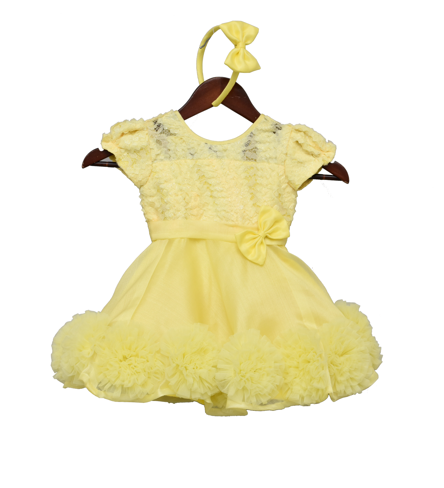 organza frock design