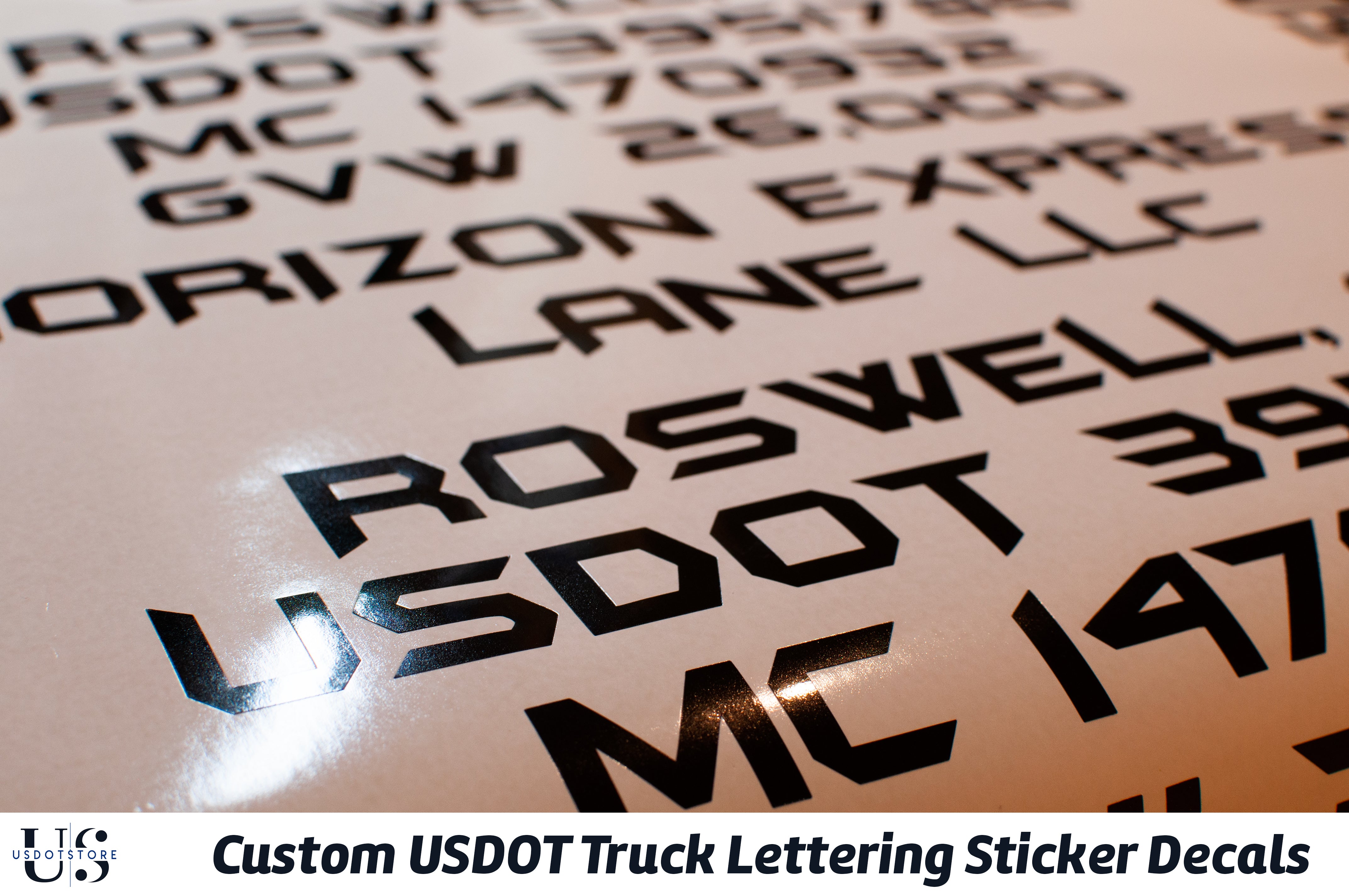 usdot mc number decal