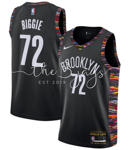 Brooklyn Nets Nike Black Biggie 