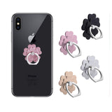 SKYii Cell Phone Ring Stand Finger Ring Holder 360 Rotation Phone Holder Ring Grip Compatible with Apple iPhone Xs Max XR X 8 7 Plus 5 5s Samsung Galaxy S8 S7 4-Pack Lucky Flower A