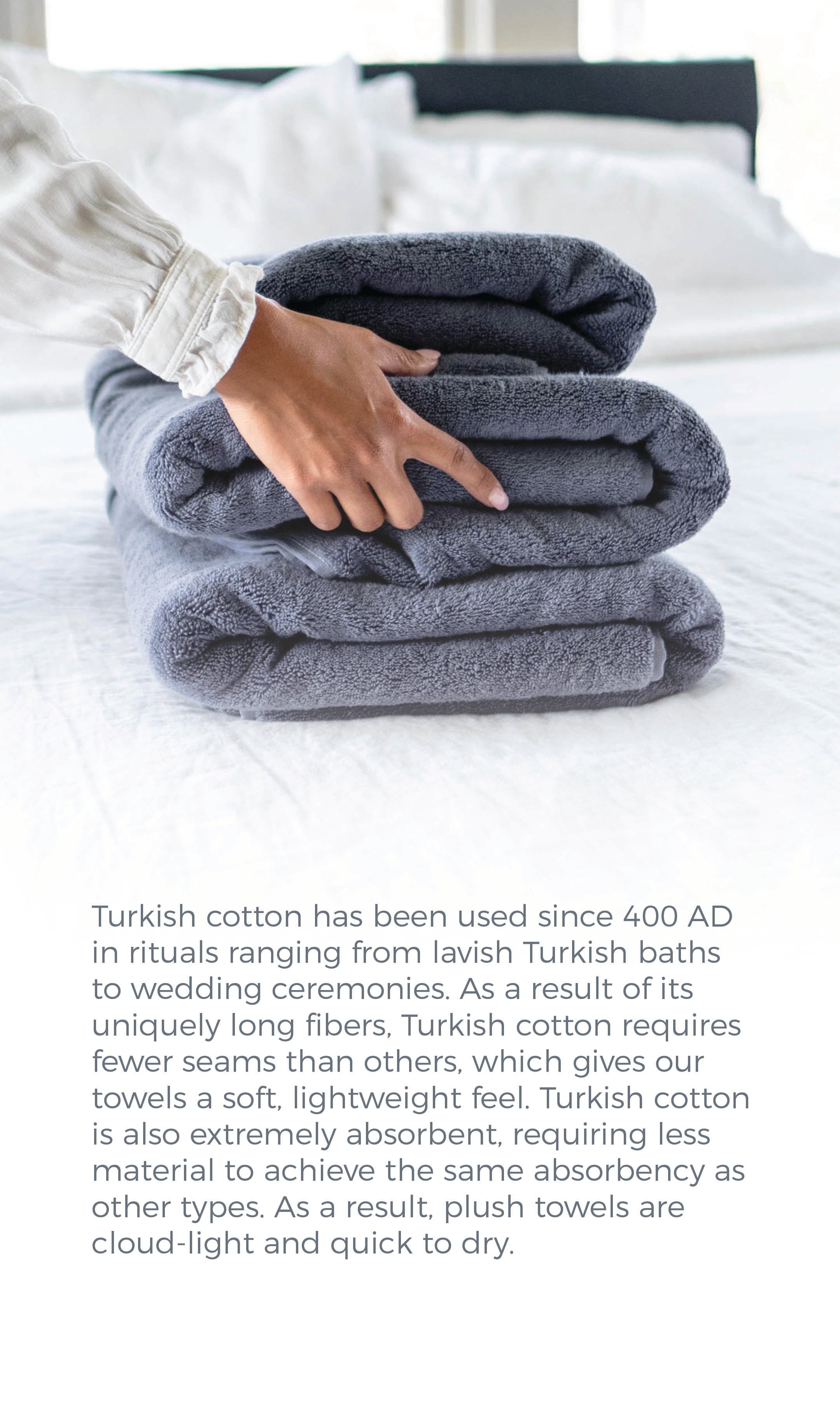 Super-Plush Turkish Cotton Bath Towels