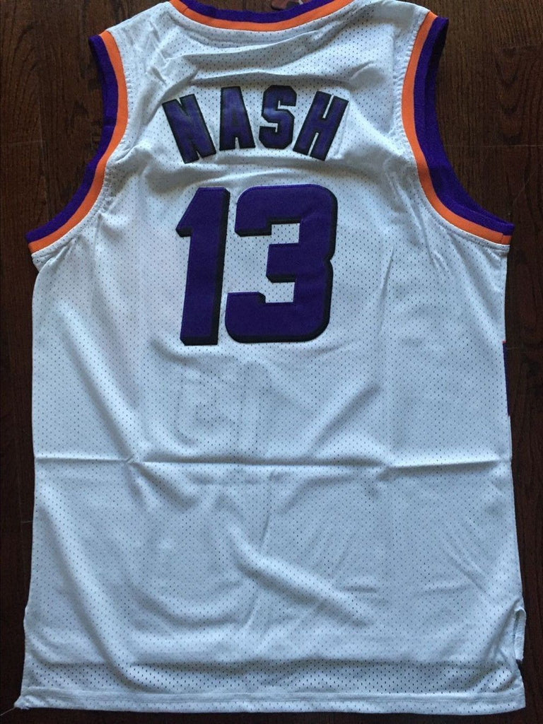 steve nash white suns jersey