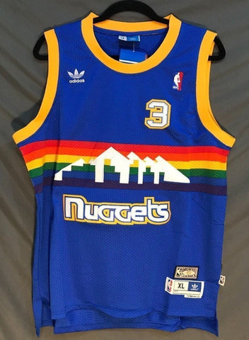 allen iverson jersey nuggets